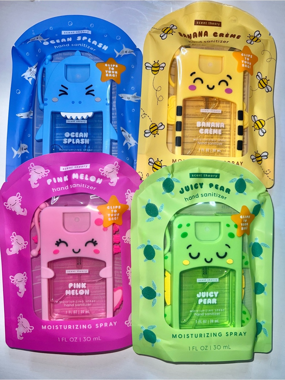 Scent Theory New Hand Sanitizers